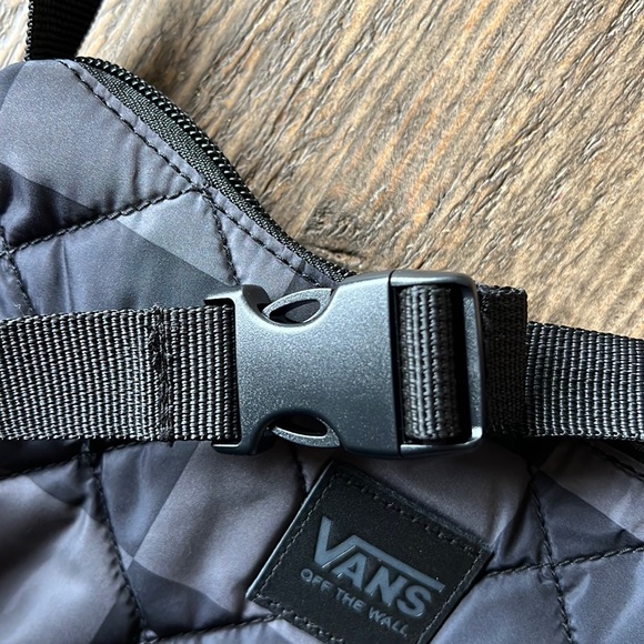 Vans Bags Vans Shorty Shoulder Purse Black Gray Checkered Mini Purse Nwt Poshmark